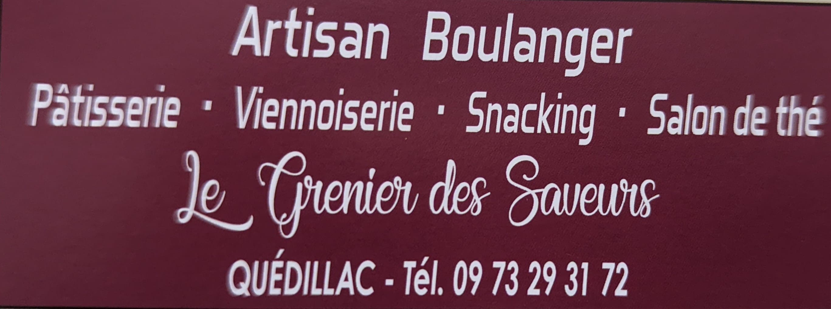 Boulangerie le Grenier des Saveurs Quedillac