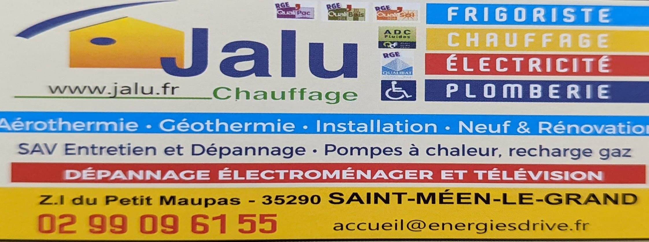 Jalu Chauffage Saint Méen le Grand